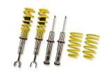 KW Variant 1 Coilover Kits 10210053 Kits, 1, 0.4 - 1.2 in. Lowered Front, 0.6 - 1.4 in. Lowered Rear, Natural/Purple Shocks, Yellow Springs, Audi, Kit thumbnail 3