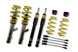 KW Variant 1 Coilover Kits 10281034 Kits, 1, 1.4 - 2.5 in. Lowered Front, 1.4 - 2.5 in. Lowered Rear, Natural/Purple Shocks, Yellow Springs, Volkswagen, Kit thumbnail 4