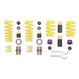 KW HAS Coilover Kits 2532500Y Kits, HAS, 0.0 - 0.8 in. Lowered Front, 0.0 - 0.8 in. Lowered Rear, Yellow Powdercoated Springs, Mercedes, Kit thumbnail 3