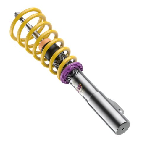 KW Variant 3 Coilover Kits 35220029 Kits, 3, 1.2 - 2.3 in. Lowered Front, 0.8 - 2.0 in. Lowered Rear, Shocks, Yellow Powdercoated Springs, BMW, Kit thumbnail 7