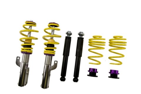 KW Variant 1 Coilover Kits 10262001 Springs/Struts, 1, Natural, Purple, Yellow, Front and Rear, Saturn, Ion, L4, Kit thumbnail 1