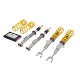 KW Variant 2 Coilover Kits 15220080 Kits, 2, 1.0 - 2.2 in. Lowered Front, 0.8 - 2.0 in. Lowered Rear, Natural/Yellow Shocks, Yellow Springs, BMW, Kit thumbnail 9