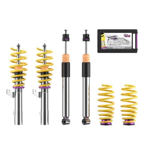 KW Variant 3 Coilover Kits 352800CV Kit V3 Bundle VW Golf GTI MKVIII w/ DCC