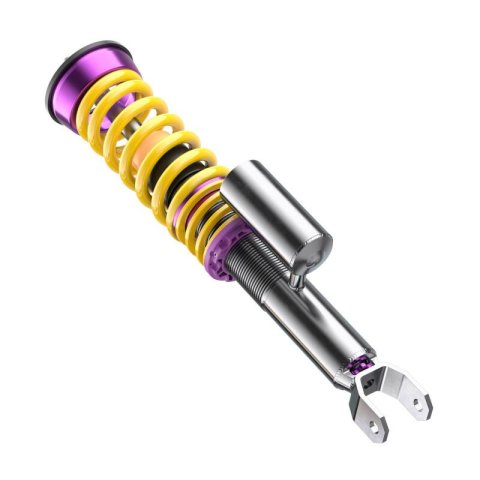 KW Variant 3 Coilover Kits 35271023 Kits, 3, 0.8 - 1.5 in. Lowered Front and Rear, Shocks, Yellow Powdercoated Springs, Porsche, Kit thumbnail 6