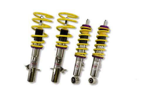 KW Variant 2 Coilover Kits 15220042 Springs/Struts, 2, Natural/Yellow, Front and Rear, Mini, Cooper, L4, Kit thumbnail 3
