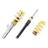 KW Variant 2 Coilover Kits 15281031 Kits, 2, 1.4 - 2.5 in. Lowered Front, 1.4 - 2.5 in. Lowered Rear, Natural/Yellow Shocks, Yellow Springs, Audi, Volkswagen, Kit thumbnail 7