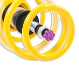 KW Variant 2 Coilover Kits 15281031 Kits, 2, 1.4 - 2.5 in. Lowered Front, 1.4 - 2.5 in. Lowered Rear, Natural/Yellow Shocks, Yellow Springs, Audi, Volkswagen, Kit thumbnail 9