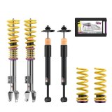 KW Variant 1 Coilover Kits for 2011-2023 CHALLENGER - 10227018 Kits, 1, 1.2 2.6 in. Lowered Front, 1.8 3.3 in. Lowered Rear, Natural/Yellow Shocks, Yellow Powdercoated Springs, Dodge, Kit thumbnail 2