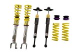KW Variant 1 Coilover Kits for 2011-2023 CHALLENGER - 10227018 Kits, 1, 1.2 2.6 in. Lowered Front, 1.8 3.3 in. Lowered Rear, Natural/Yellow Shocks, Yellow Powdercoated Springs, Dodge, Kit thumbnail 3