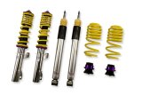 KW Variant 3 Coilover Kits 35210005 Kits, 3, 0.8-1.8 in. lowered front and rear, Shocks, Yellow Powdercoated Springs, Audi, Volkswagen, Kit thumbnail 3