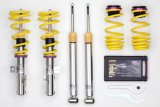 KW Variant 2 Coilover Kits 15256012 Kits, 2, 0.8 - 1.5 in. Lowered Front, 0.2 - 1.8 in. Lowered Rear, Natural/Yellow Shocks, Yellow Springs, Scion, Kit thumbnail 5