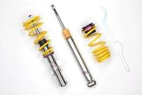 KW Variant 2 Coilover Kits 15256012 Kits, 2, 0.8 - 1.5 in. Lowered Front, 0.2 - 1.8 in. Lowered Rear, Natural/Yellow Shocks, Yellow Springs, Scion, Kit thumbnail 6