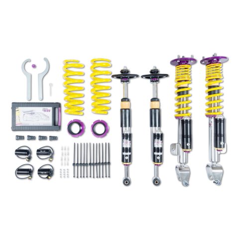 KW Variant 4 Coilover Kits for 2015-2023 CHALLENGER, CHARGER - 3A728003 Kits, V4, Dodge, Charger, Challenger, SRT Hellcat, Kit