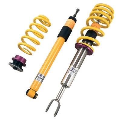 KW Variant 2 Coilover Kits 15210058 Springs/Struts, 2, Natural/Yellow, Front and Rear, Audi, A6, V6, Kit thumbnail 1