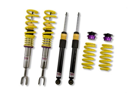 KW Variant 2 Coilover Kits 15210058 Springs/Struts, 2, Natural/Yellow, Front and Rear, Audi, A6, V6, Kit thumbnail 4