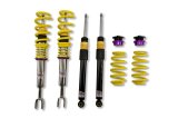 KW Variant 2 Coilover Kits 15210030 Kits, 2, 1.4 - 2.5 in. Lowered Front, 1.4 - 2.3 in. Lowered Rear, Natural/Yellow Shocks, Yellow Powdercoated Springs, Audi, Kit thumbnail 4