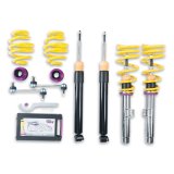 KW Variant 2 Coilover Kits for 2001-2008 M3 - 15220023 Springs/Struts, 2, Natural/Yellow, Front and Rear, BMW, M3, L6/V8, Kit thumbnail 3