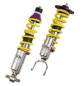 KW Variant 3 Coilover Kits 35261011 Kits, 3, 0.0 - 1.2 in. Lowered Front, 0.2 - 1.2 in. Lowered Rear, Shocks, Yellow Powdercoated Springs, Chevy, Kit thumbnail 4