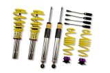 KW Variant 2 Coilover Kits 15210099 Kits, 2, 0.8 - 1.5 in. Lowered Front, 0.4 - 1.5 in. Lowered Rear, Natural/Yellow Shocks, Yellow Springs, Audi, Kit thumbnail 4