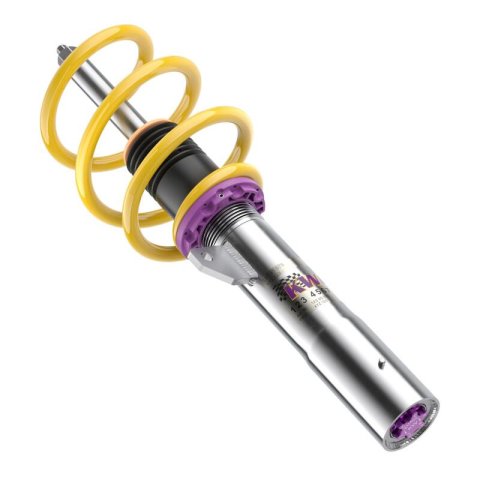KW Variant 3 Coilover Kits 352200AT Kits, 3, 1.0 - 2.0 in. Lowered Front, 1.2 - 2.2 in. Lowered Rear, Shocks, Yellow Powdercoated Springs, MINI, Kit thumbnail 7