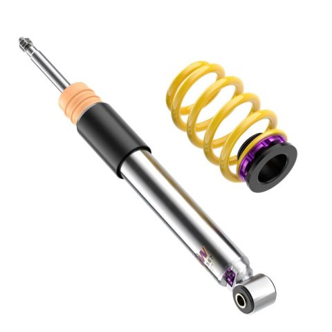 KW Variant 3 Coilover Kits 352200AT Kits, 3, 1.0 - 2.0 in. Lowered Front, 1.2 - 2.2 in. Lowered Rear, Shocks, Yellow Powdercoated Springs, MINI, Kit thumbnail 9