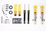 KW Variant 2 Coilover Kits 1522000T Kits, 2, 1.0 - 2.2 in. Lowered Front, 1.2 - 2.4 in. Lowered Rear, Natural/Yellow Shocks, Yellow Springs, BMW, Kit thumbnail 5