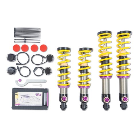 KW Variant 4 Coilover Kits 3A72500A Kit V4 Bundle Mercedes AMG GT, GT C; Roadster; with adaptive suspensions thumbnail 2