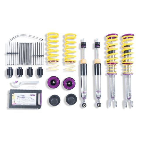 KW Variant 3 Coilover Kits for 2017-2021 C63 AMG, AMG S - 35225089 Kit, Kit V3, Mercedes C 63, C 63 S, Coupe thumbnail 1