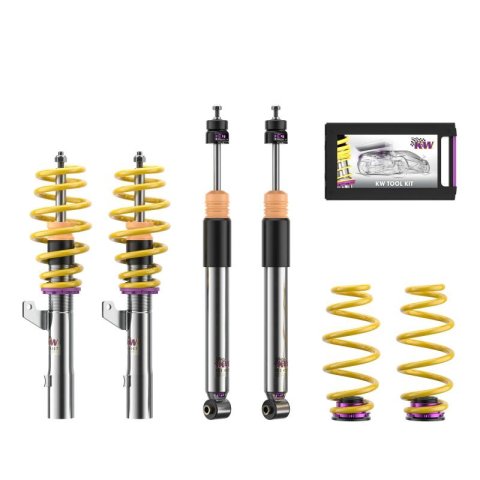 KW Variant 3 Coilover Kits 352800AT Kit V3, VW Arteon 2WD with electronic dampers thumbnail 1
