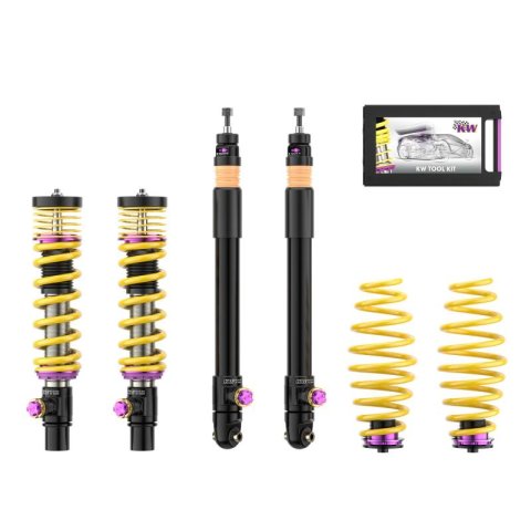 KW Variant 4 Coilover Kits 3A7100CZ Kit V4, Audi RS6 Avant (F2); Audi RS7 (F2); with DRC thumbnail 1