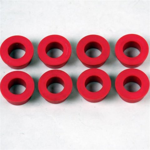 Granatelli Motor Sports Control Arm Bushings for 1979-2004 MUSTANG - GM-TA-KIT-S Bushings, For Rear Arms, Polyurethane, Red, Ford, Kit