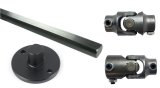 RideTech Steering Shafts for 1965-1979 F-100, 1975-1979 F-150 - 12319505 Shaft, Steel, Ford, Each thumbnail 3