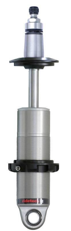 RideTech HQ Coilover Shocks 24159905 Shock, HQ, Single-adjustable, Monotube, Aluminum, Clear Anodized, 11.530 in. Collapsed Length, 16.730 in. Extended Length, Each thumbnail 3