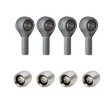 RideTech Suspension Kits, Air Spring Replacement Parts 11009518 System, R-Joint 8 Pack - Weld-On. Includes 4 RH Threaded R-Joints and 4 weld on R-Joints. thumbnail 1