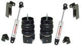 RideTech Suspension Kits, Air Springs 19010910 System, Front CoolRide kit for Mustang II front suspension with lower StongArms. Includes air springs, brackets, HQ Series shocks, shock m thumbnail 1