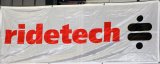 RideTech Banners 82009002 Banner, RideTech, White, 8 ft. x 3 ft., Each thumbnail 1