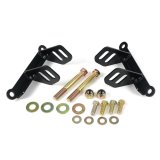 RideTech Motor Mounts for 1965-1974 F-100, 1975-1979 F-150 - 12319501 Engine Mount Brackets, Steel, Black, Ford, Small Block, Cleveland, Modified, Pair thumbnail 1