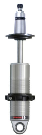 RideTech HQ Series Shocks 24169905 Coilover Shock, Series, Rear, Single Adjustable, Aluminum Body Polished, Monotube, 18.93 in Extended, 12.63 in. Collapsed, Each thumbnail 3
