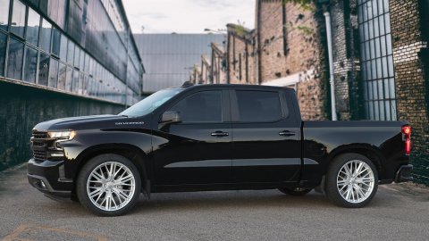 RideTech 2019-25 Silverado/Sierra 1500 Group B Suspension Lowering Kits 11720111 System, Front 1.00-3.00 in. Drop Coilover, Rear 4.00 in. Drop Flip Bracket, HQ Series Rear Shocks, Chevy/GMC, RWD, Kit thumbnail 5