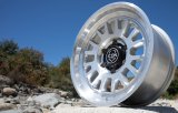 ICON Alloys - Wheels for 2018-2025 WRANGLER 8217857345SM Wheel, Anza, Cast Aluminum, 17 in. x 8.5 in., Machined, Natural, 5 x 5.00 in. Bolt Circle, -6.00mm Offset, 4.50 in. Backspace, Each thumbnail 7