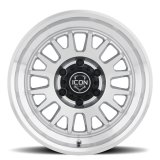 Icon Alloys Anza Silver Machined Wheels 8217858347SM Wheel, Anza, Cast Aluminum, 17 in. x 8.5 in., Machined, Natural, 6 x 5.50 in. Bolt Circle, 0.00mm Offset, 4.75 in. Backspace, Each thumbnail 4