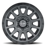 ICON Alloys Wheels 2018907345DB WHEEL COMPRESSION DBL BLACK - 18 X 9 / 5 X 5 / -12MM / 4.5" BS thumbnail 3