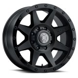 ICON Alloys Wheels 1818908152DB WHEEL REBOUND HD DBL BLK - 18 X 9 / 8 X 170 / 6MM / 5.25" BS thumbnail 2