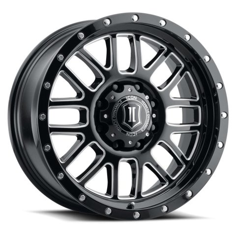 ICON Alloys Wheels 1220909056GB WHEEL ALPHA GLS BLK – 20 X 9 / 6 X 5.5 / 16MM / 5.625" BS