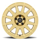 ICON Alloys Wheels 7017805060GG Wheels, RICOCHET, 17 x 8, GLOSS GOLD, 5 x 100, 6", 38mm, 56.1mm, 1850 LBS thumbnail 2