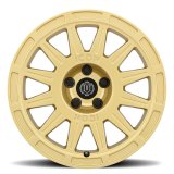ICON Alloys Wheels 7017805060GG Wheels, RICOCHET, 17 x 8, GLOSS GOLD, 5 x 100, 6", 38mm, 56.1mm, 1850 LBS thumbnail 6