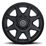 ICON Alloys Wheels 1818908055DB WHEEL REBOUND HD DBL BLK - 18 X 9 / 8 X 6.5 / 12MM / 5.5" BS thumbnail 3