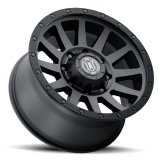 ICON Alloys Wheels 2018908055DB WHEEL COMPRESSION HD DBL BLK - 18 X 9 / 8 X 6.5 / 12 MM / 5.5" BS thumbnail 3
