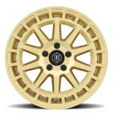 ICON Alloys Wheels 7117803160GG WHEEL JOURNEY GLS GLD - 17 X 8 / 5 X 108 / 38 MM / 6" BS thumbnail 2