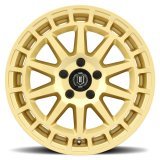 ICON Alloys Wheels 7117803160GG WHEEL JOURNEY GLS GLD - 17 X 8 / 5 X 108 / 38 MM / 6" BS thumbnail 4